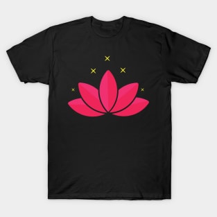 Pink lotus flower T-Shirt